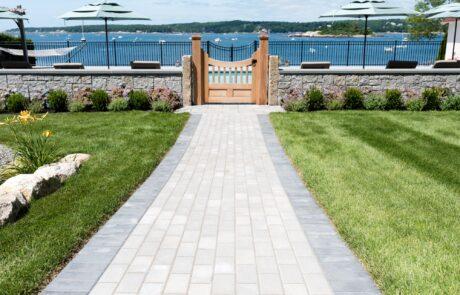 custom granite walkway