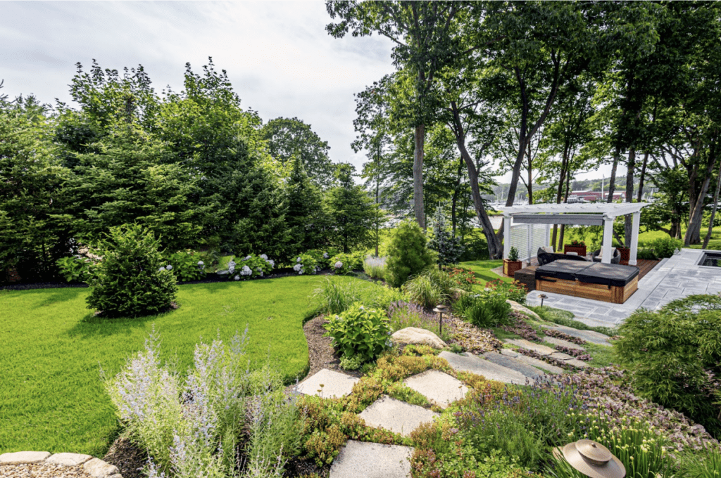 Hot Tub Landscaping